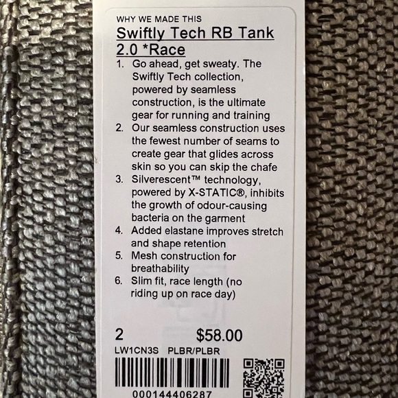 Lululemon Racerback Tank Top in Pale Raspberry - Picture 3 of 3